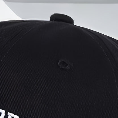 2pcs Fashionable Letter Embroidered Baseball Caps For Men and Women, Spring and Summer Outdoor Sun Protection Hats