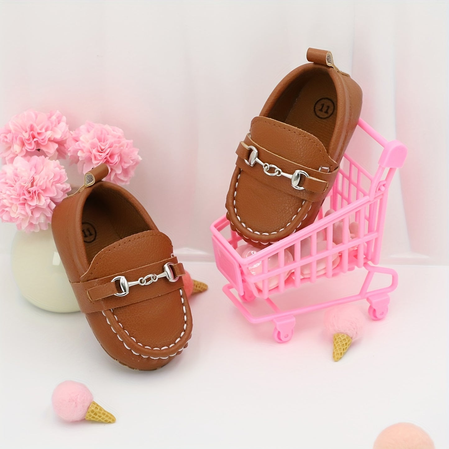 Baby Learning Shoes, Casual Chain Lufu Shoes, Indoor & Party, Four Seasons Style