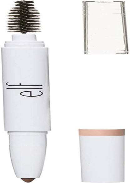 E.L.F. Instant Lift Brow Pencil, Dual-Sided, Precise, Fine Tip, Shapes, Defines, Fills Brows, Contours, Combs, Tames, Neutral Brown, 0.006 Oz