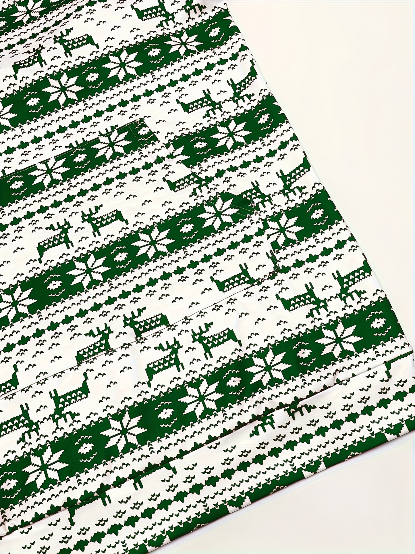 Women'S Christmas Deer & Snowflake Print Hooded Sweater Dress - Long Sleeve Winter Warmth, Red & Holiday Party Outfit with Pompom Sleeves