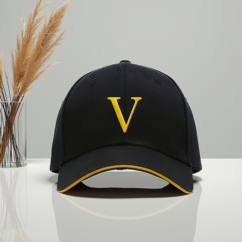 Unisex Adjustable Breathable Baseball Cap with Embroidery