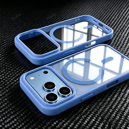 Clear Magnetic Wireless Charging Phone Case for iPhone 18 Pro Max