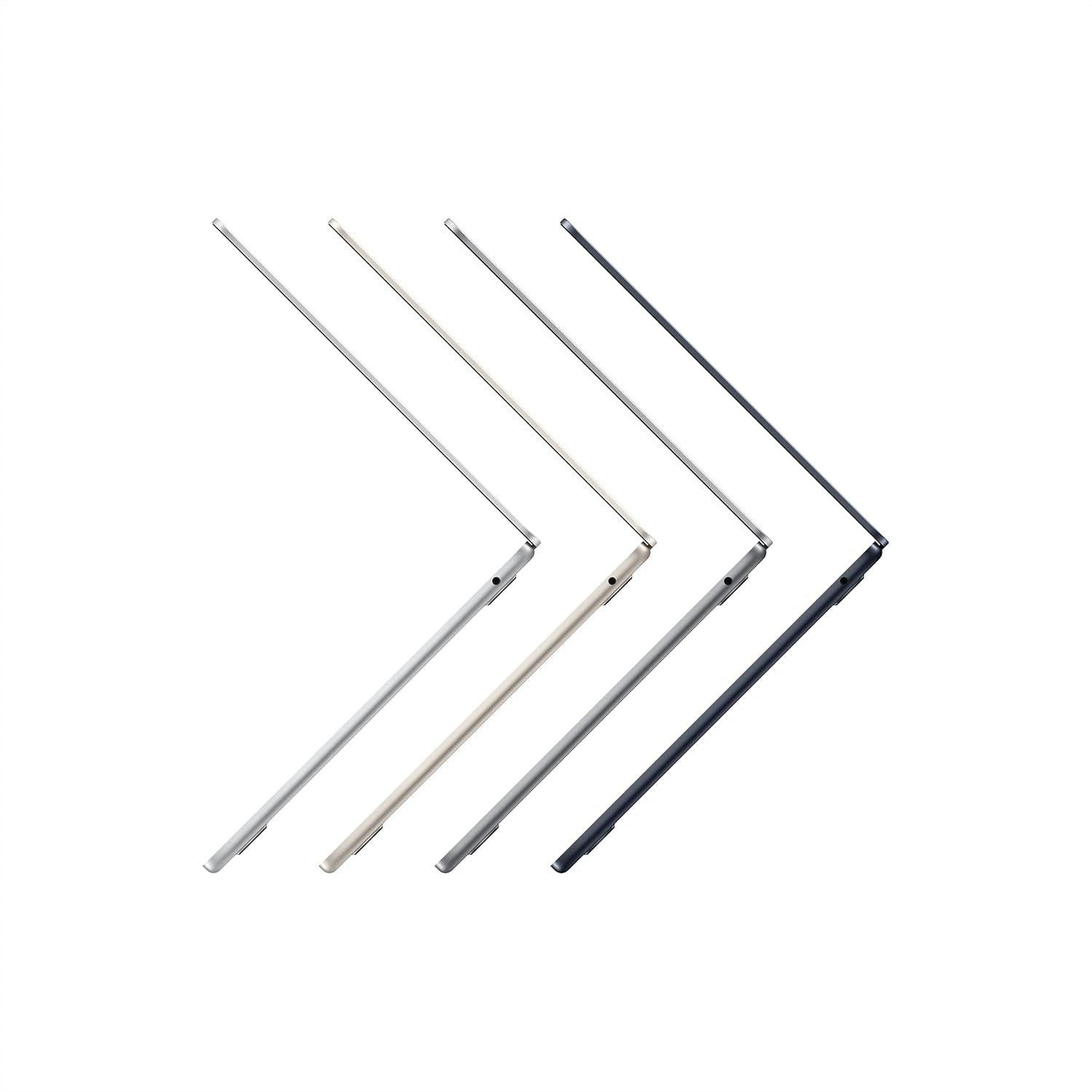 Apple 2022 Macbook Air Laptop with M2 Chip: Built for Apple Intelligence, 13.6-Inch Liquid Retina Display, 8GB RAM, 256GB SSD Storage, Backlit Keyboard, 1080P Facetime HD Camera; Silver