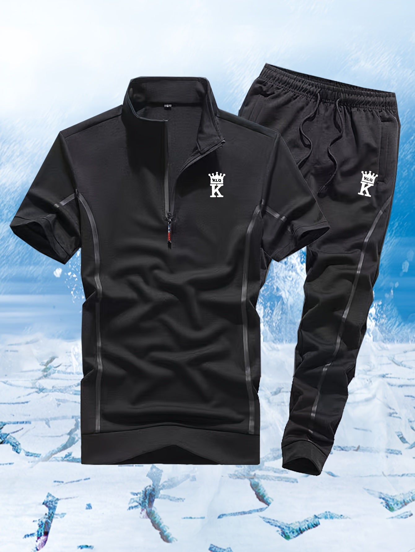 Casual Men's Summer New Loose Sportswear Set - ayq