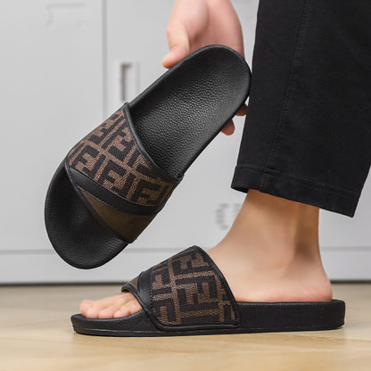 Men's Summer Breathable PU Slip-On Outdoor & Beach Shoes