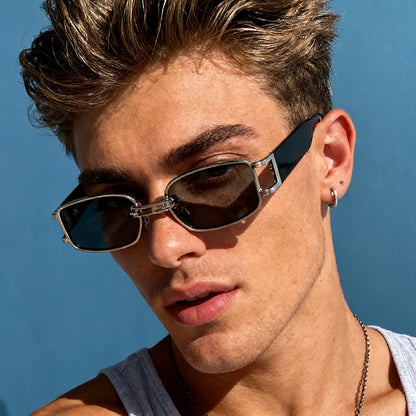 Unisex Retro UV400 Sunglasses with Durable Composite Frame