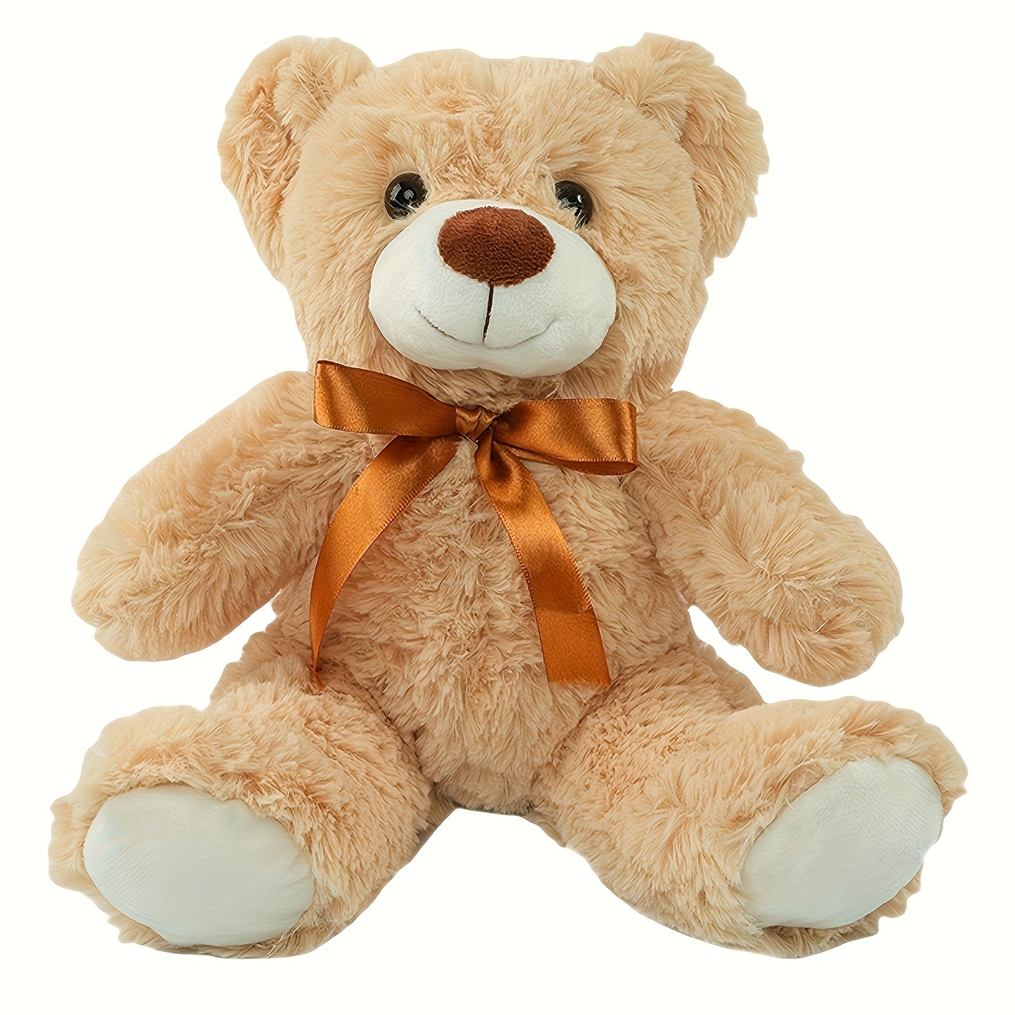 30 սմ/11.8 դյույմ խելոք արջուկ փափուկ խաղալիքներ, սիրուն փափուկ խաղալիք, իդեալական է ծննդյան օրերի, Սուրբ Վալենտինի օրվա, Սուրբ Ծննդյան, տան զարդարանքի և հարսանիքների համար