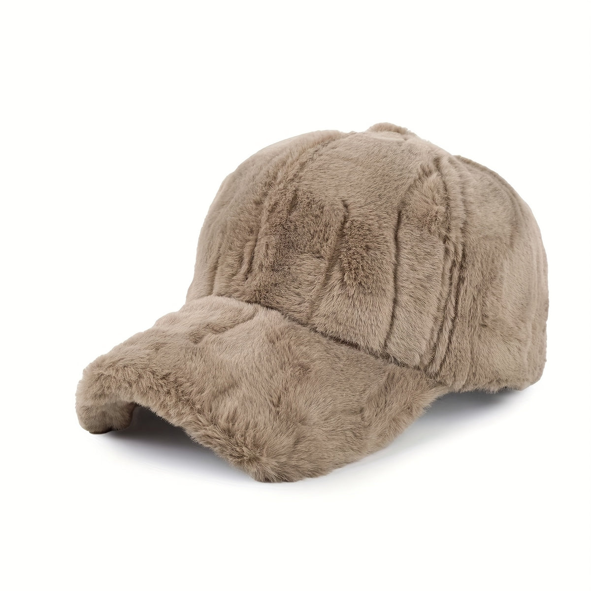 Cozy Fall/Winter Wool Knit Hat with Sun Protection Toggle