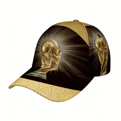 FIFA Official Adjustable Baseball Cap with Full-Print Flags