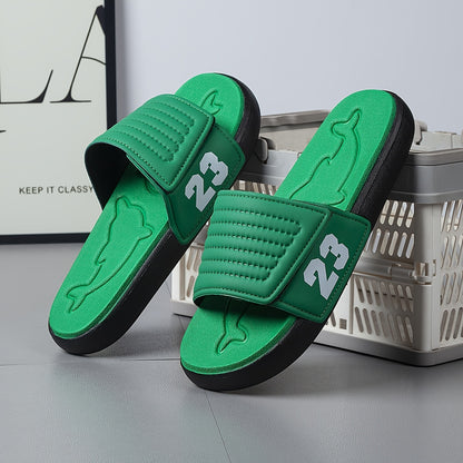 Men's Casual Summer Sports Slippers Soft EVA Sole Slides