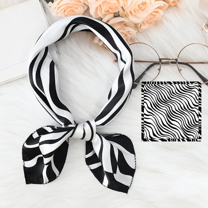 Women’s Autumn Winter Beret Hat and Scarf Set with Bow