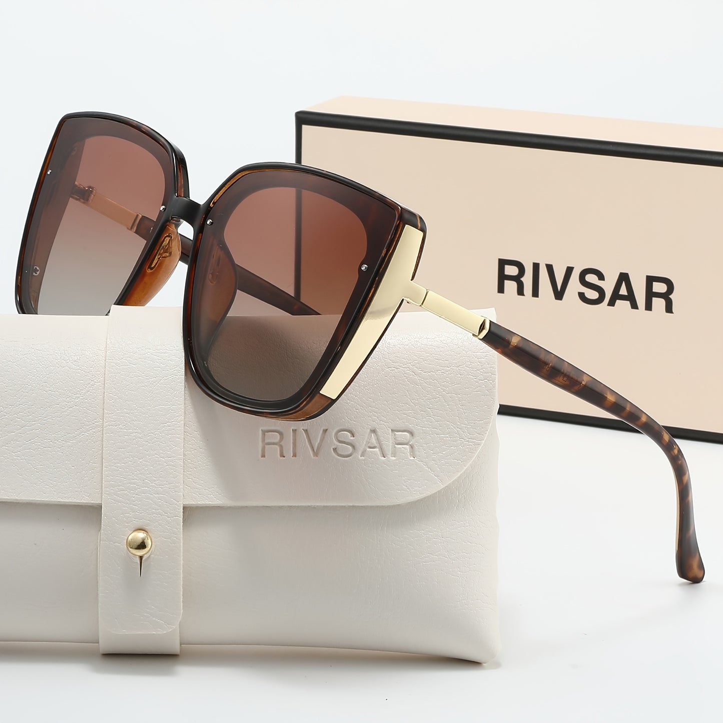 Women's Polarized Cat-Eye Sunglasses Lightweight Durable TAC Lens