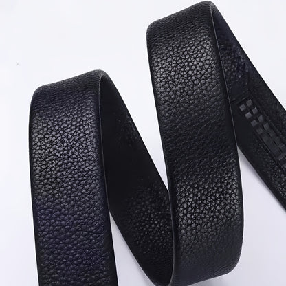 【No Box】2pcs CKIRUV Men's Wallet & Belt Matching Set - Buckle Business Belt & Wallet Combo, no Gift Boxed for, Husband, Boyfriend (Valentine's Day/Father's Day Present), Suitable for Business & Casual Wear