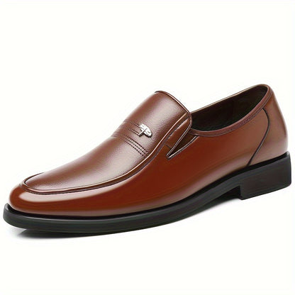 Men's Casual Loafers Slip-On Business Office Shoes