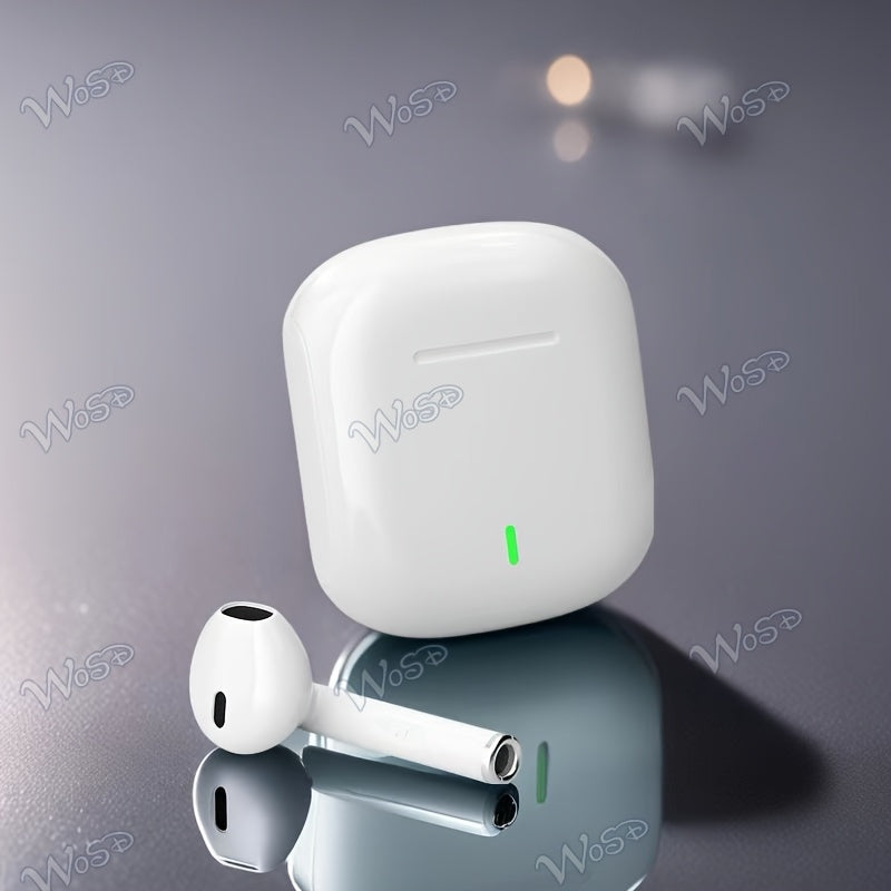 Wosd 2025 New TWS Wireless Earbuds - Unmatched True Wireless Convenience with Ergonomic Design for Maximum Comfort And High-Fidelity Sound Featuring Dolby Bass, ACC Stereo HD Calling - Perfect for Android And Iphone Users, Gr