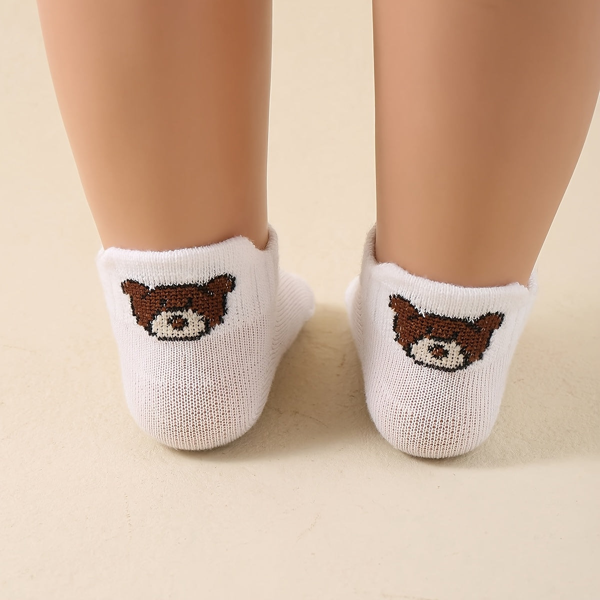 5 Pairs Breathable Knee-Length Socks for Baby Spring Summer