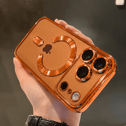Luxury Shock-Resistant Magnetic Phone Case for iPhone 18/17 Pro Max