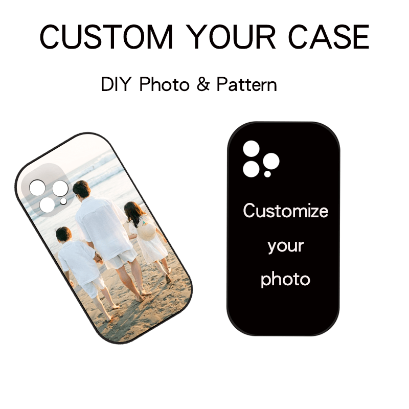 Custom Matte TPU Phone Case for iPhone 11-18, Shockproof & Durable
