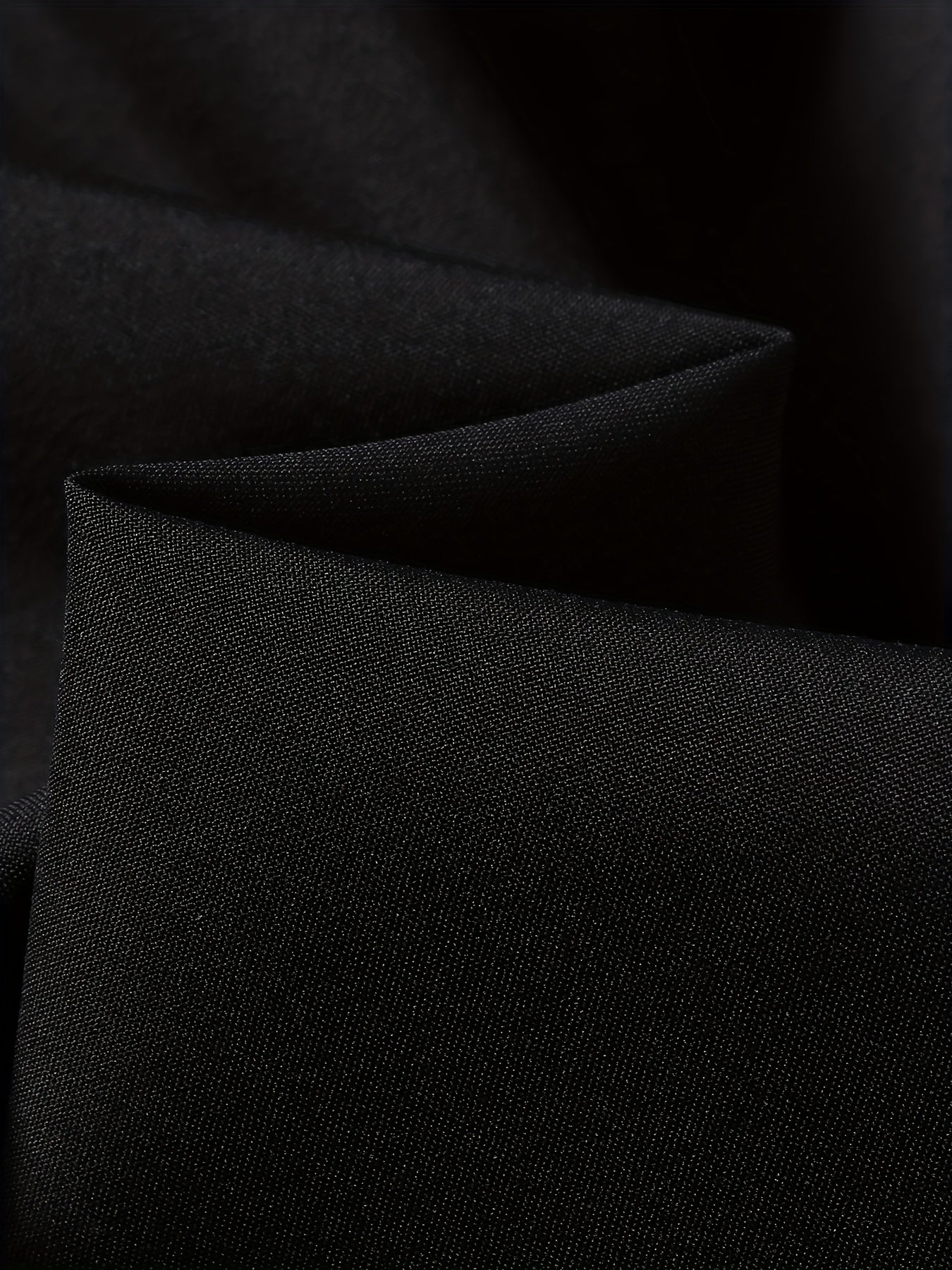 Men'S Stylish Black Hooded Windbreaker Jacket with Zipper Pockets - Casual, Loose Fit, Long Sleeve, Polyester Lining, Perfect for Spring and Fall, Casual Wear Jacket|Hooded Jacket|Zippered Jacke