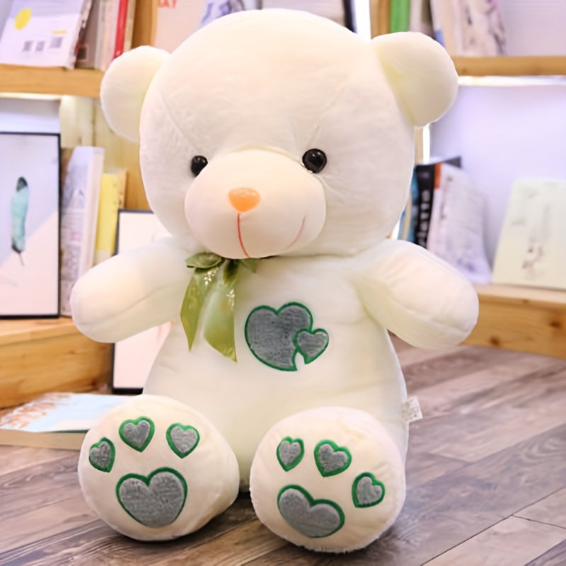 45Cm/17.72In Soft Teddy Bear with Embroidery, Cuddly Bear Toy