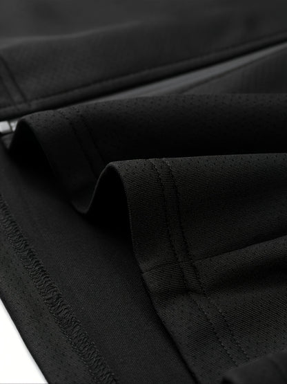 Men's Athletic Jacket - Quick-Dry Gym Coat with Zipper Closure, Lightweight Workout Jacket for Running, Hiking, Training - Olive Green Athletic Outerwear (Machine Washable) - Bodybuilding & Casual Streetwear, Workout Clothes,