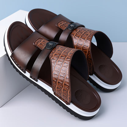 Men's Lightweight Breathable Casual Slip-On Sandals for Summer