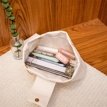 Նորաձև և մինիմալիստական ​​​​ուսի պայուսակ, բարձրորակ տեսք ունեցող, քոլեջի ոճի գեղեցիկ պայուսակ, բազմակողմանի է ամենօրյա ճանապարհորդությունների և դիմահարդարման պայուսակի համար։