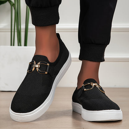 Men's Breathable Slip-On Loafers Casual All-Season Fabric