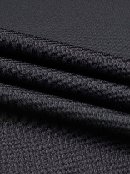 Men'S Pilot Jacket And Casual Pants Set for Spring And Autumn, Featuring a Stylish Ribbed Collar And Available in Three Solid Colors with Straight-Leg Trousers