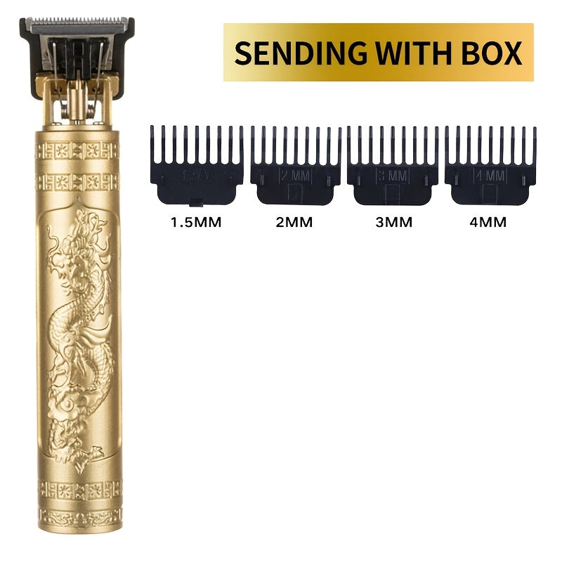 7pcs Stylish Business Casual Men's Watch Set + Fashion Glasses + Wallet + Hair Clipper, Perfect Gift for Father’s Day, Teacher’s Day, and Thanksgiving