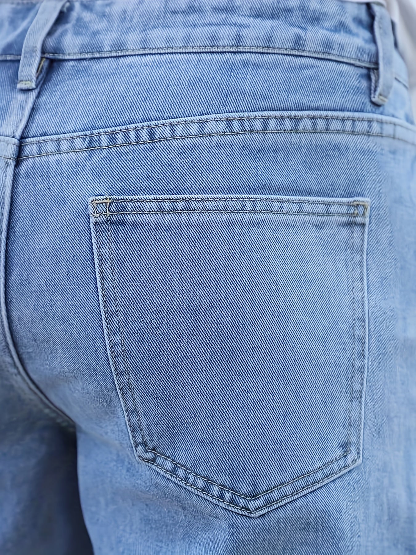 Men'S Casual Ripped Denim Shorts, 85% Cotton 15% Polyester Blend, Knee High, Non-Stretch, Solid Color, Loose Fit Skinny Contour, Woven Fabric, 375g/m² - Summer Fashion