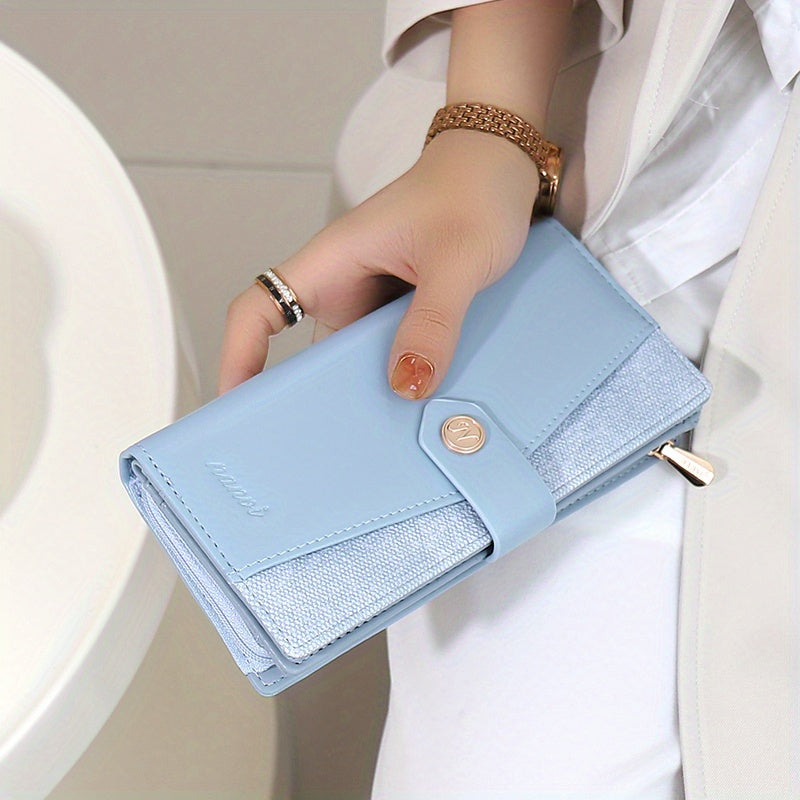 Women's Wallet 2024 New Niche Design High-End Large Capacity Long Card Holder Dual Function
