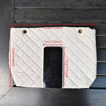 1 հատ կանացի մեծ տարողությամբ դույլ-պարկ - հաստ շղթայով ուսի պայուսակ՝ ճարմանդով փակվող, թևատակ/ցանց (ընտրեք), առօրյաից մինչև նորաձև պայուսակ՝ հարմար կանանց համար