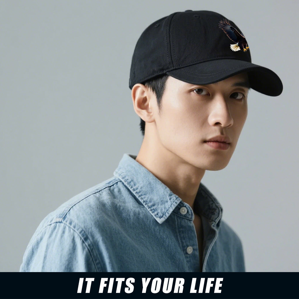 Lightweight Spread-Wing Eagle Baseball Cap Unisex Vintage Style
