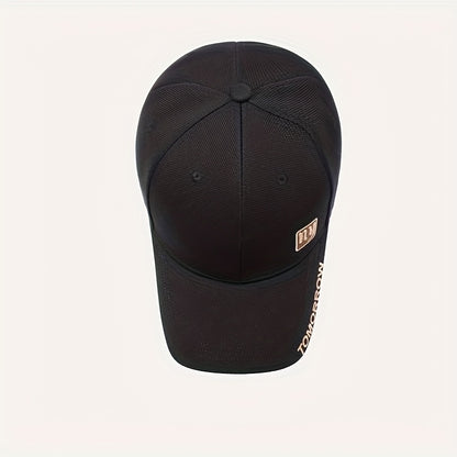 Unisex Pineapple Embroidered Duckbill Cap for Spring and Autumn