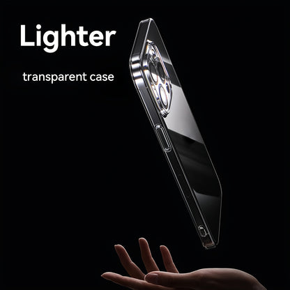 Crystal Clear Anti-Yellowing Phone Case for iPhone 18/17 Pro Max