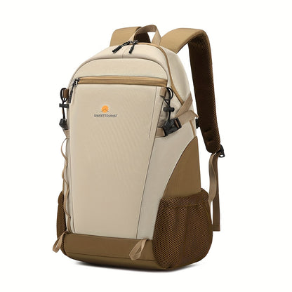 SWEET TOURIST Men'S Lightweight Hiking Backpack - Durable Oxford Fabric, Large Capacity, Adjustable Straps, Multiple Compartments for Outdoor Travel, Sports  Casual Use, Hiking Gear, Sturdy Construction