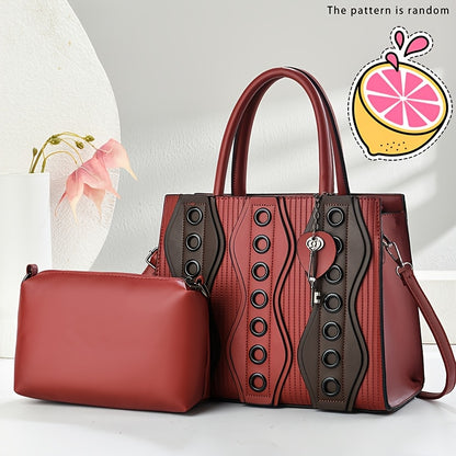 Women's Elegant PU Leather Single-Shoulder Crossbody Bag