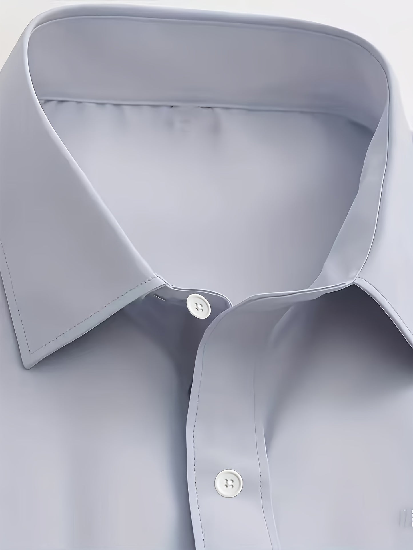 Men's Slim Fit 2-Piece Suit Set Long Sleeve Shirt & Tapered Pants