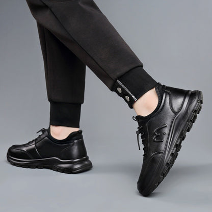 Casual Low-Top Dad Sneakers with Durable PU Sole