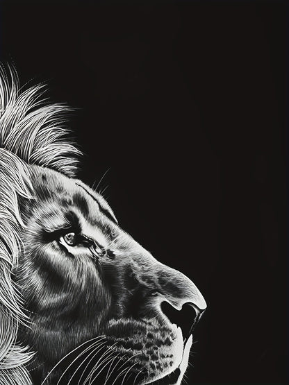 Տղաների 3D Lion Print Hoodie - Հարմարավետ պոլիեսթեր խառնուրդ, սովորական երկարաթև պուլովեր գլխարկով, լվացվող մեքենայով, կատարյալ գարնան և աշնան համար, հիմնական գլխարկով: