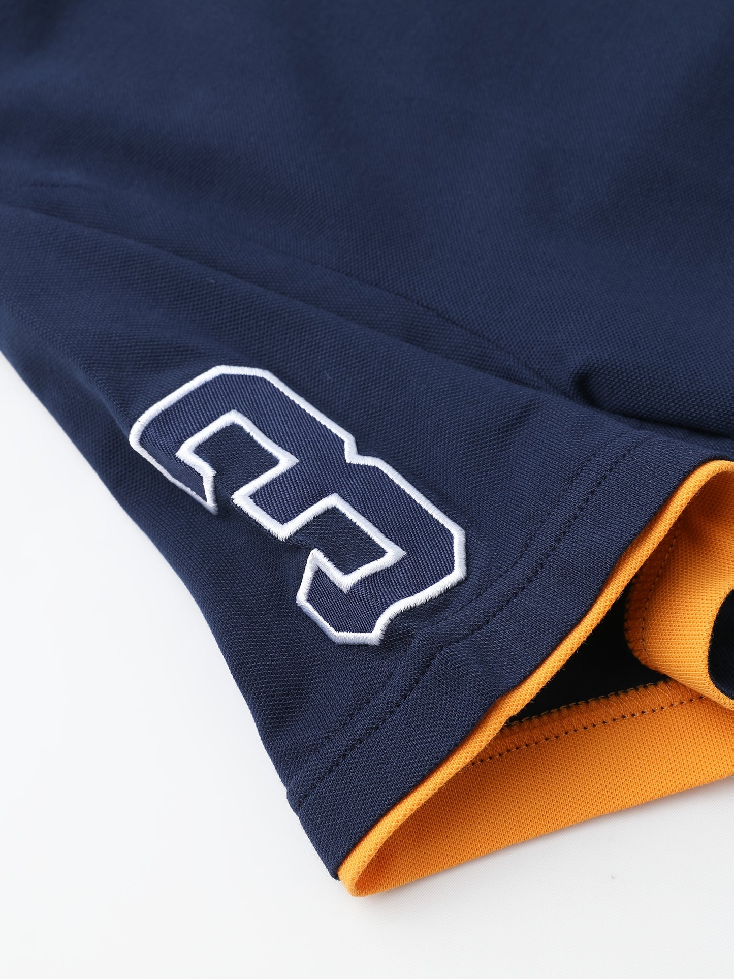 Men'S Short-Sleeve Polo Shirt with 95% And Embroidered Design - ayq