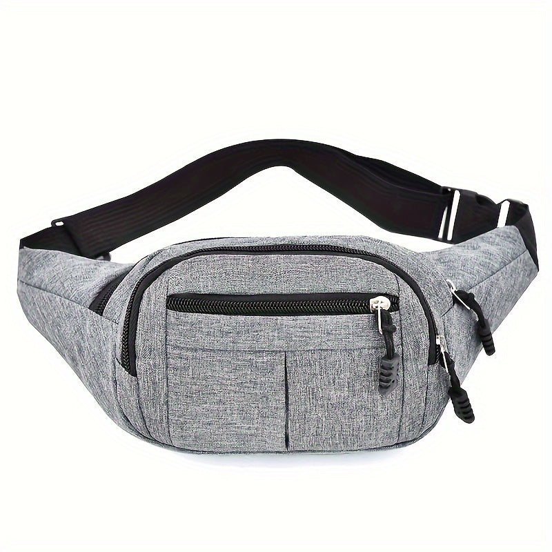 Fashion Canvas Outdoor Travel Waist Bag Casual Fanny Pack