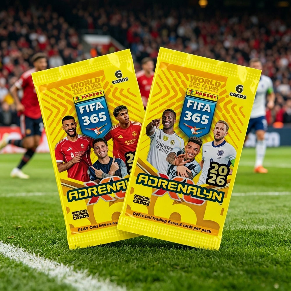 2026 Panini FIFA365 Adrenalyn XL ֆուտբոլային քարտերի փաթեթ