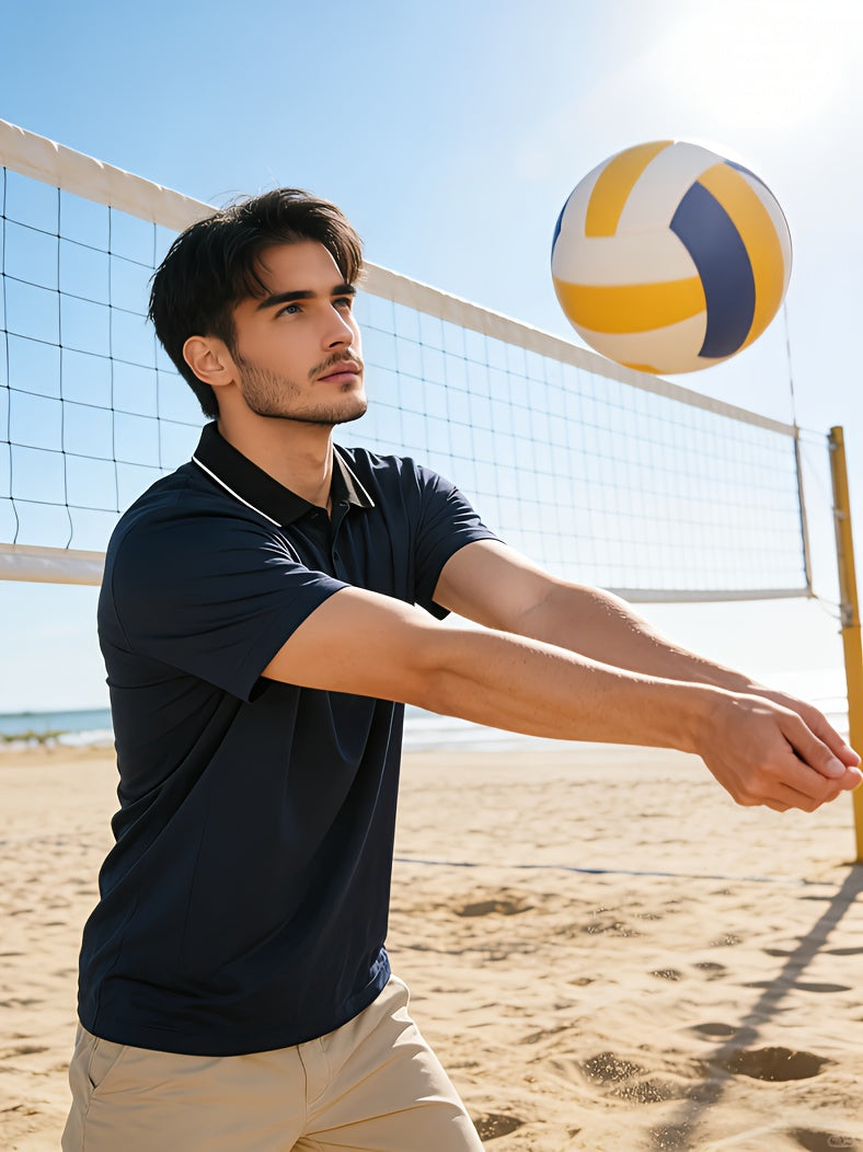 Quick-Dry Men's Short-Sleeve - Trendy Calvin Print - ayq