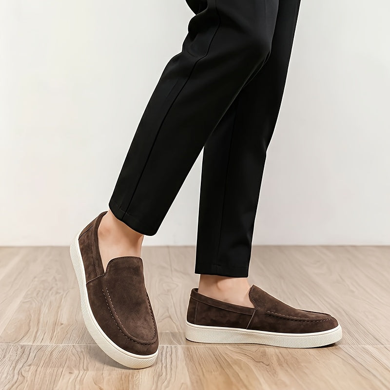 Men's Casual Slip-On Sports Shoes, Lightweight Breathable Loafers