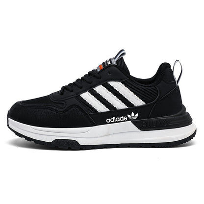 Men's Lightweight Breathable Mesh Running Shoes with Thick EVA Sole