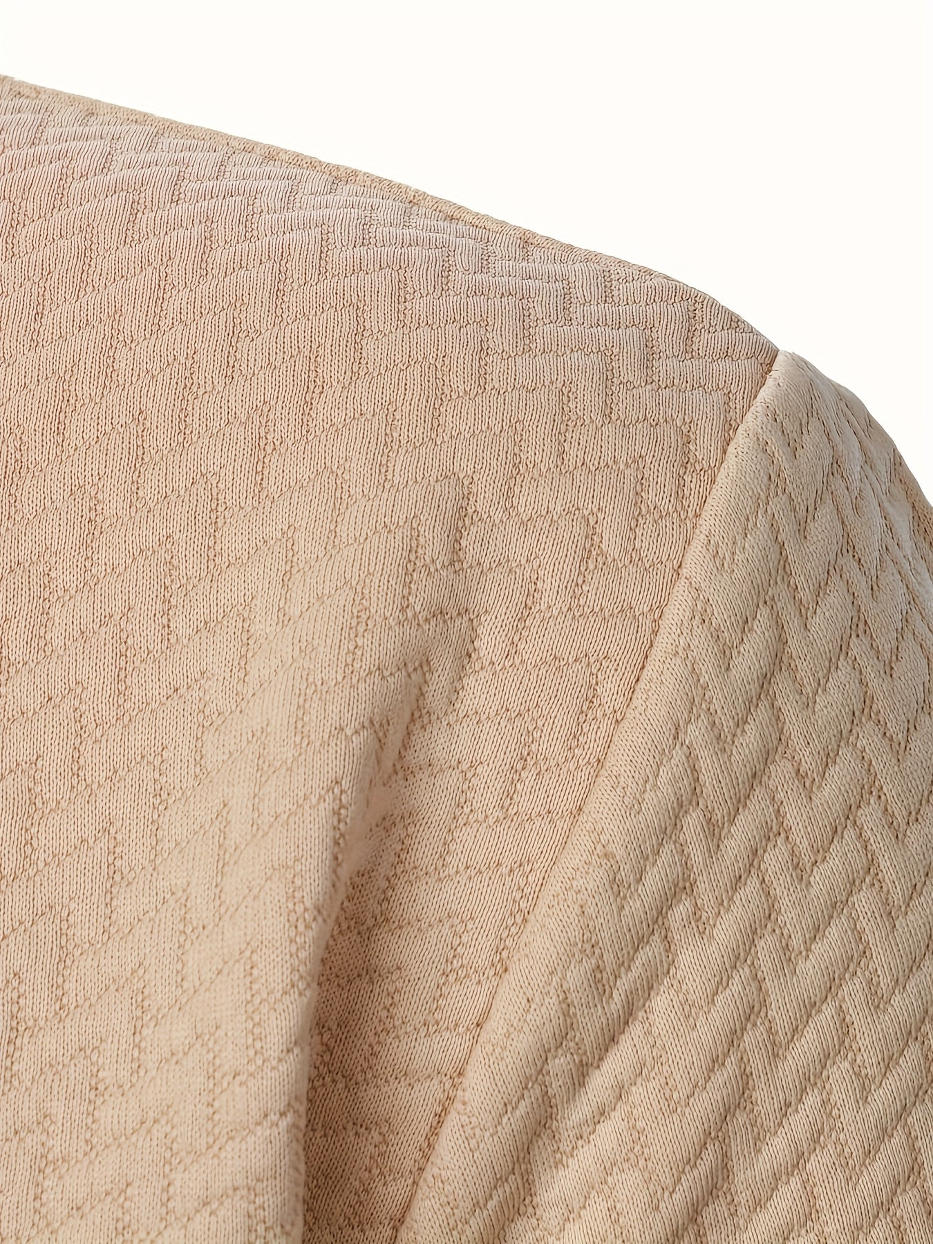 Men's Casual Zip Up Jacquard Jacket, Chic Stand Collar Coat for Spring Fall, Autumn And Winter, Hoodie Top