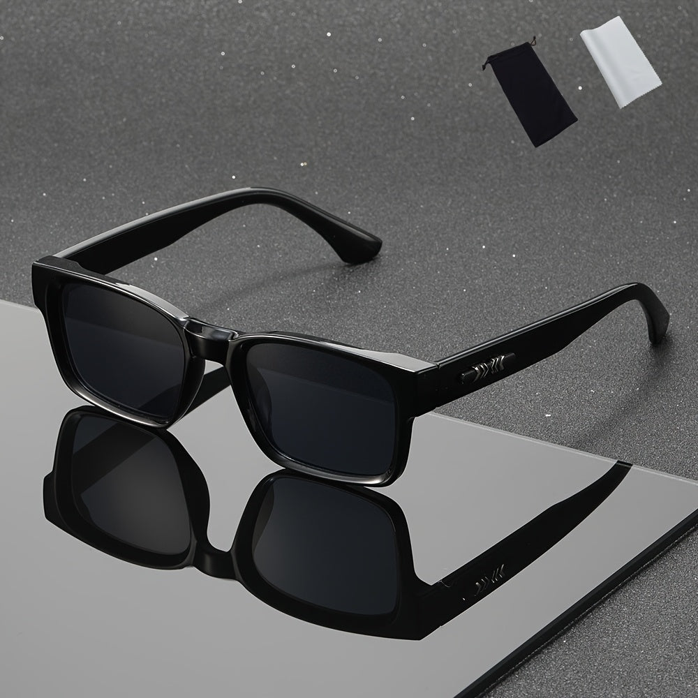Vintage Square Men's Sunglasses UV400 Protection Unisex