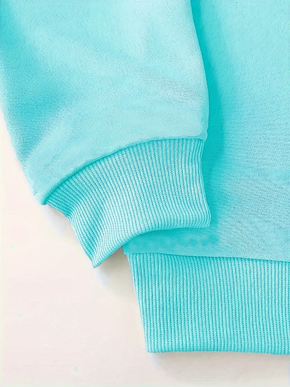 Women'S Christmas Hoodie - Thick Fleece-Lined Winter Sweatshirt with Deer & Snowflakes, Plaid Santa Hat Design, Cozy Casual Pullover for Holiday Party Outfits